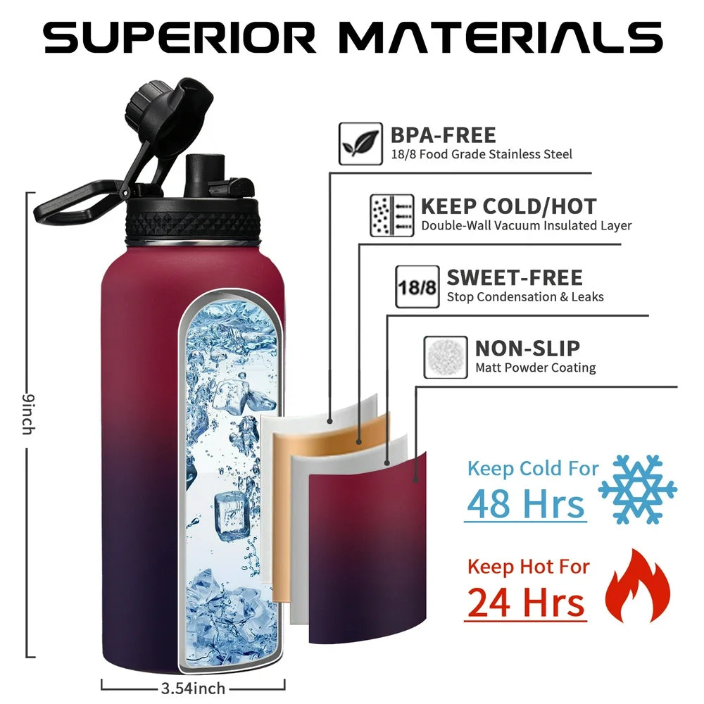 Ombre 32 oz Insulated Bottle 